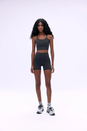 Ultimate Ultra Crop Shorts - Graphite Grey
