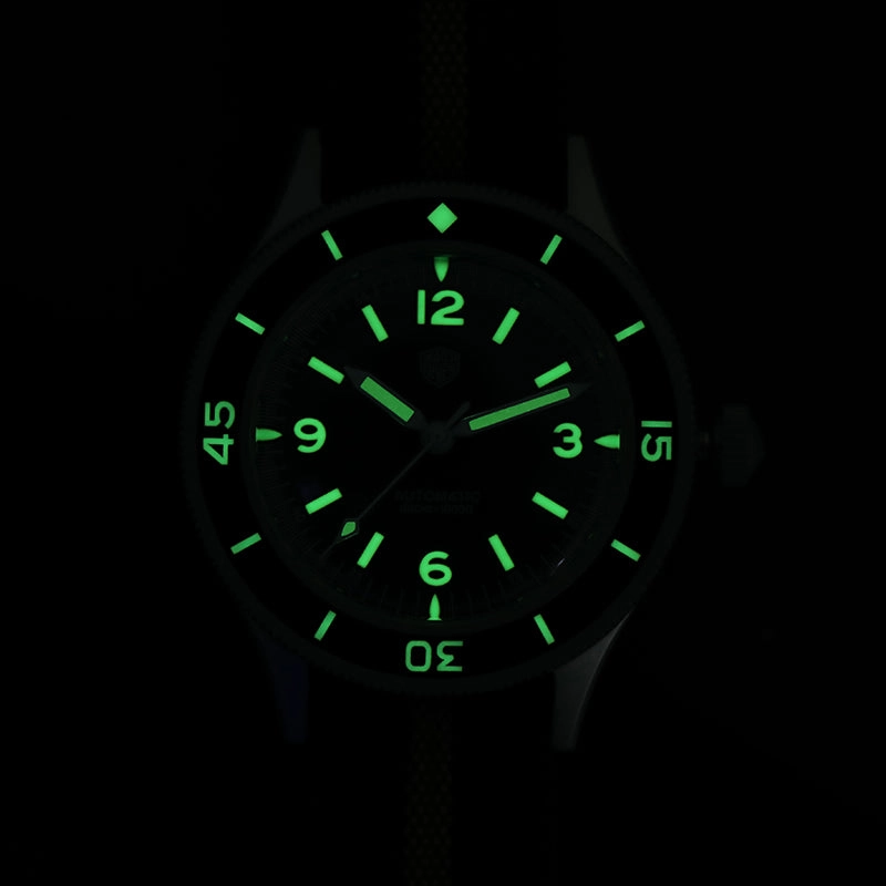 ★WeeklyDeals★Watchdives Vintage 50-Fathoms NH35 Dive Watch V2