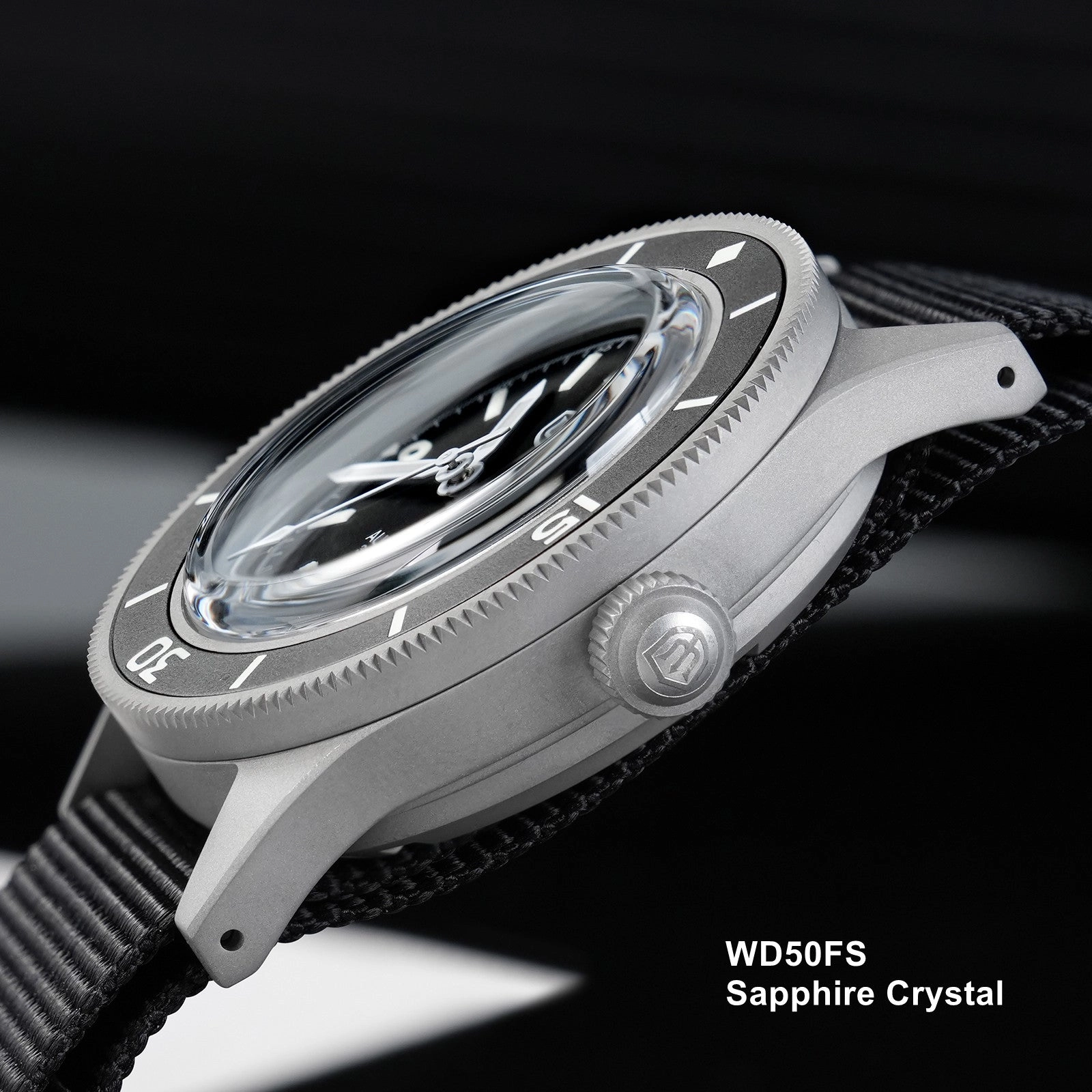 ★WeeklyDeals★Watchdives Vintage 50-Fathoms NH35 Dive Watch V2