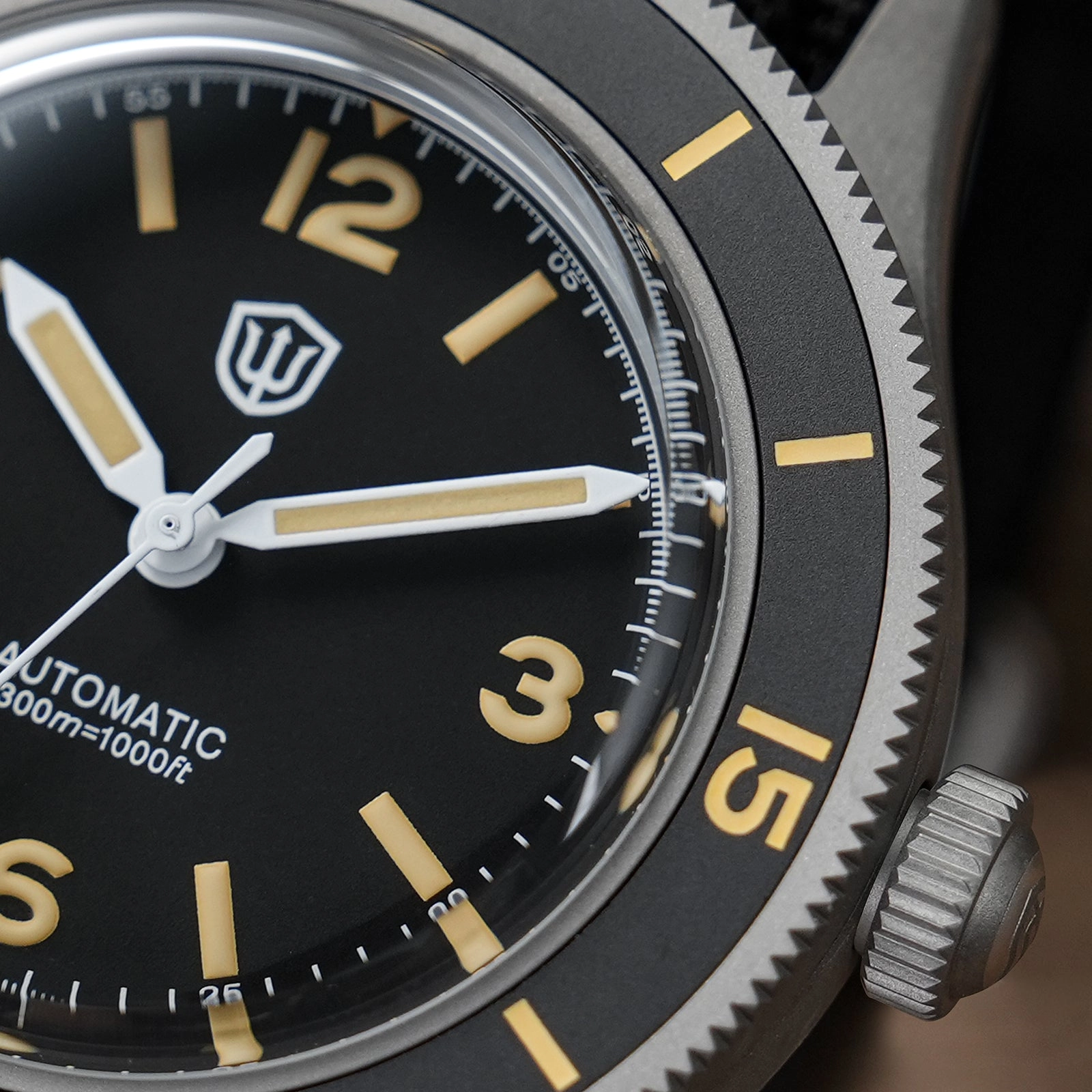 ★WeeklyDeals★Watchdives Vintage 50-Fathoms NH35 Dive Watch V2