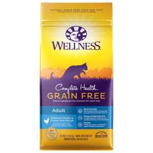 Wellness Complete Health Grain Free Adult Chicken & Chicken Meal Recipe for Cats