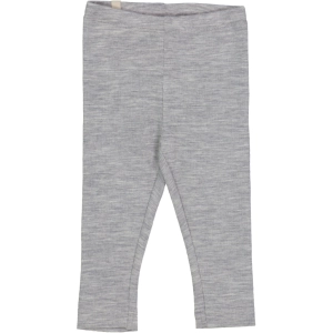 Wool Leggings - melange grey