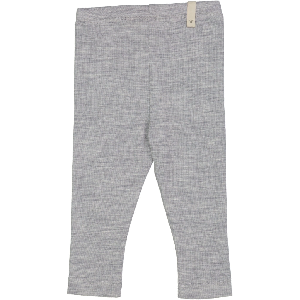 Wool Leggings - melange grey